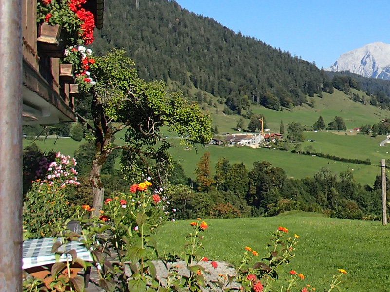 Berchtesgadener Alpen vom Lugeck Hof